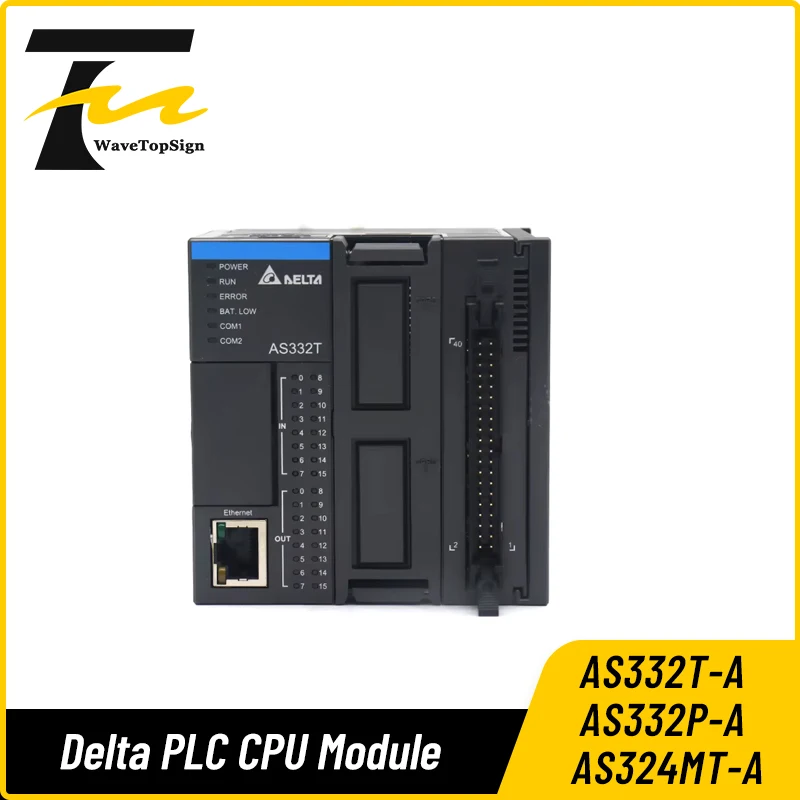 WaveTopSign Delta PLC CPU Module PLC Programmable Controller AS332T-A AS332P-A AS324MT-A