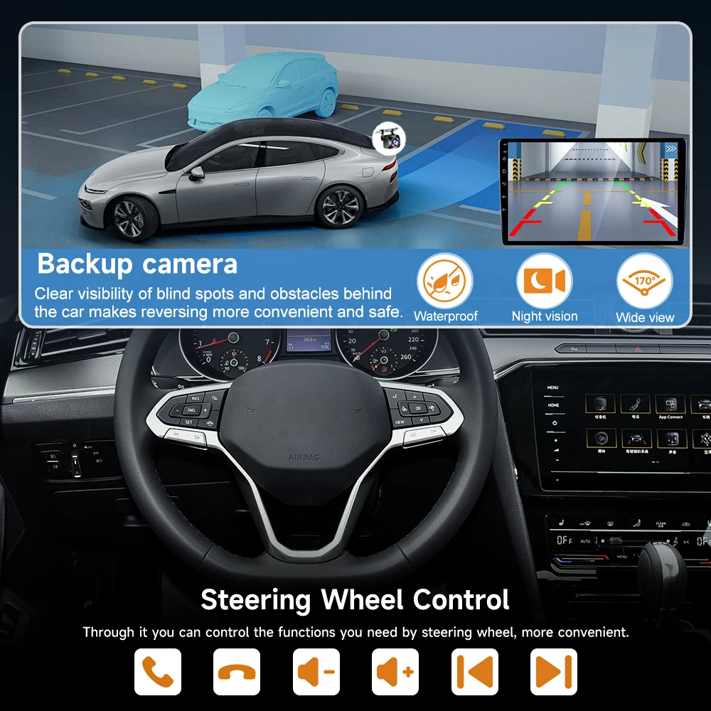 Android 16 2K Incell Screen Multimedia Stereo For Hyundai Elantra Avante AD 2015 ~ 2021 Plug and Play High-performance CPU wifi