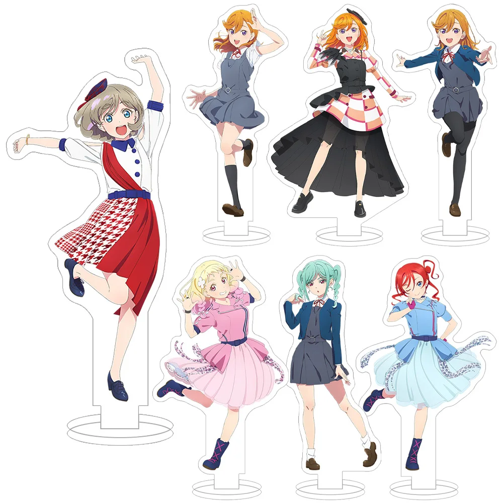 Love live I dol Official Shibuya kanon Tang keke Arashi chisato Heanna sumire Hazuki ren Acrylic stand desk ornament anime gift