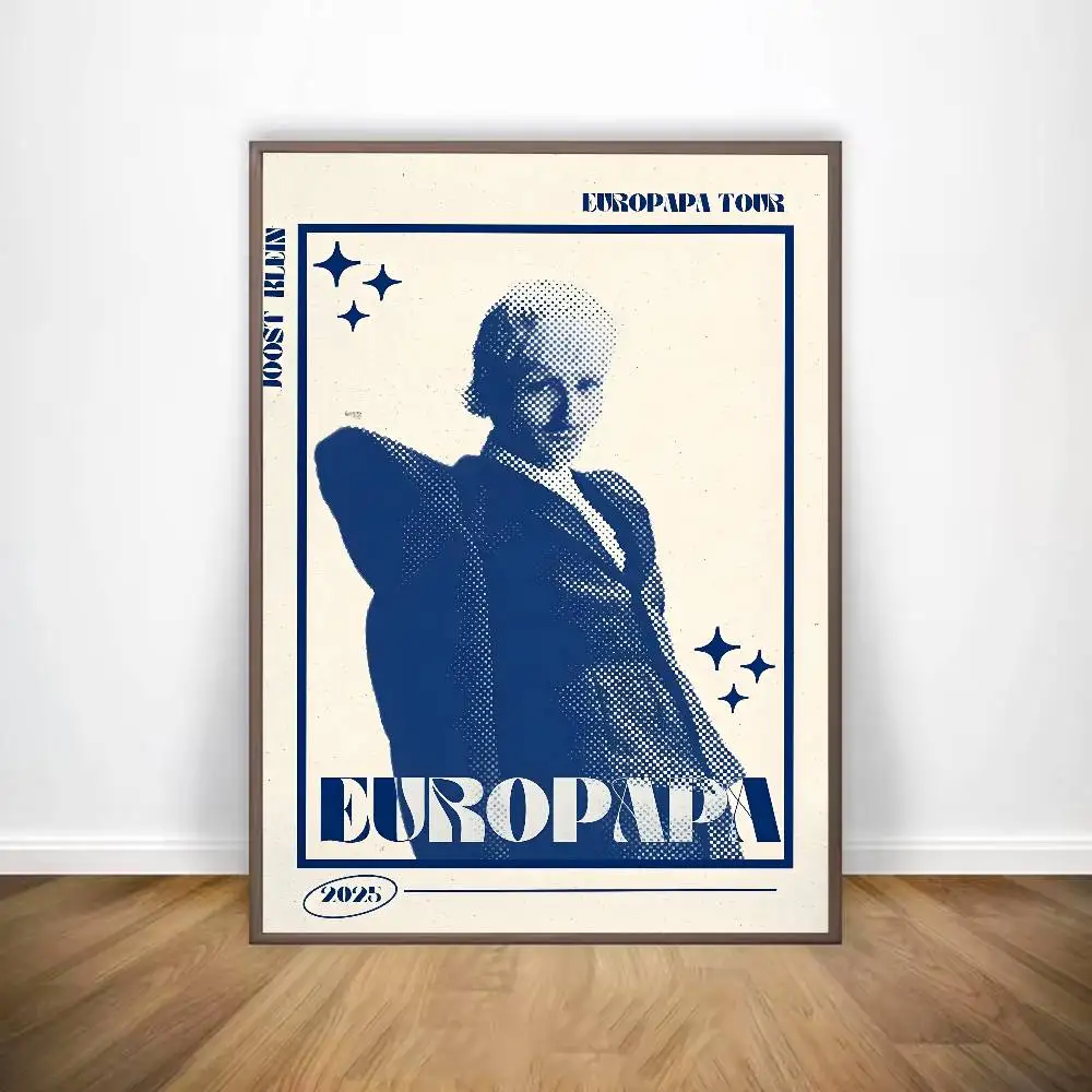 Joost Klein Rapper Singer Fryslan P Poster Gallery Prints Self Adhesive  Home Decor Decoration Wall Decals Living Room Sticker