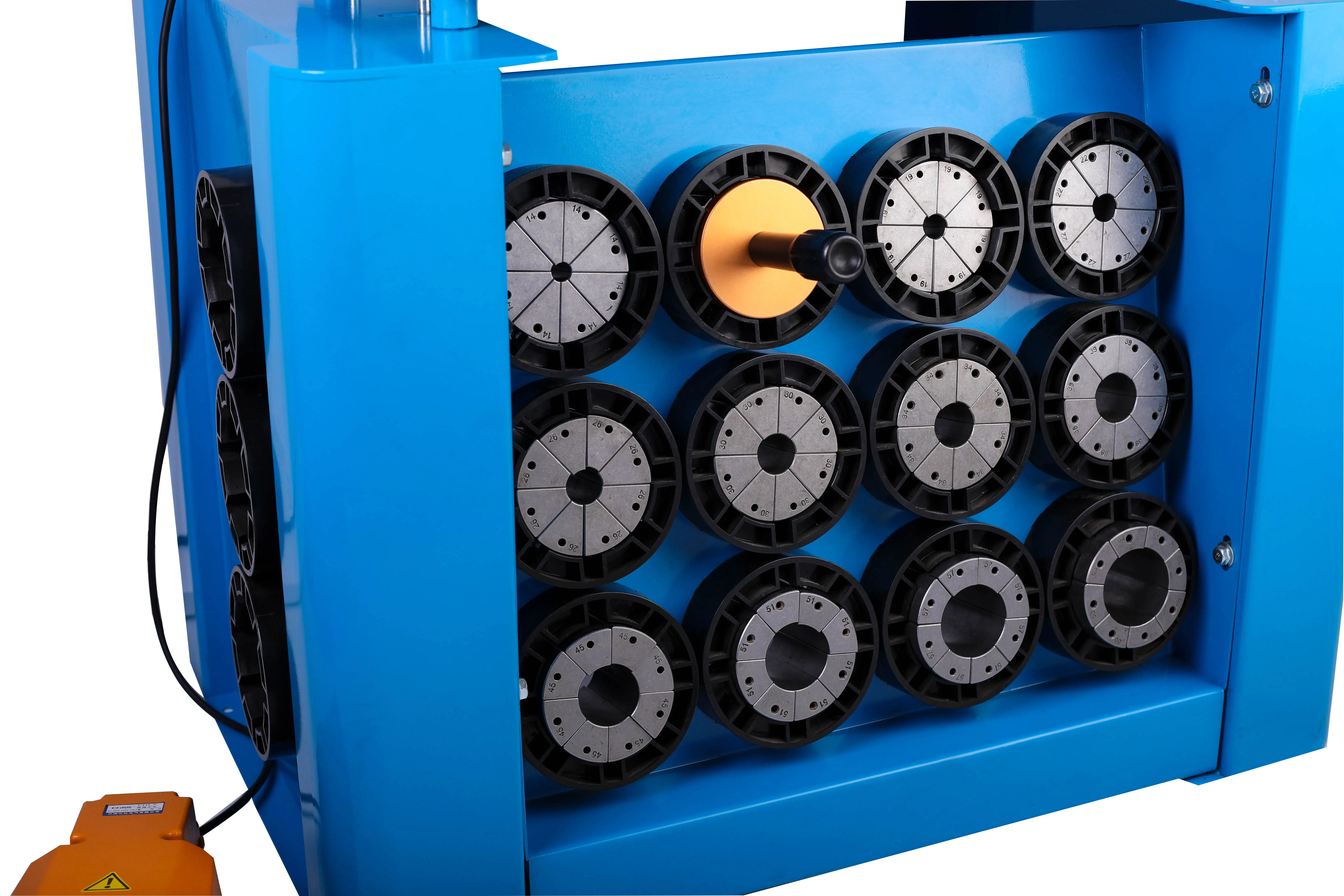 高品質P32電動油圧ホース圧着機、スチールワイヤーロープ圧着機、フィンパワー式ホース圧着機