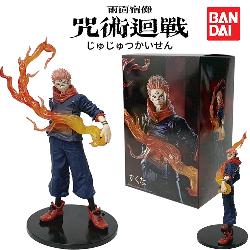 21 cm/8,27 pouces Anime Jujutsu Kaisen Figure Ryomen Sukuna figurines d'action Pvc Statue bureau ornement Collection modèle jouets cadeaux voulais