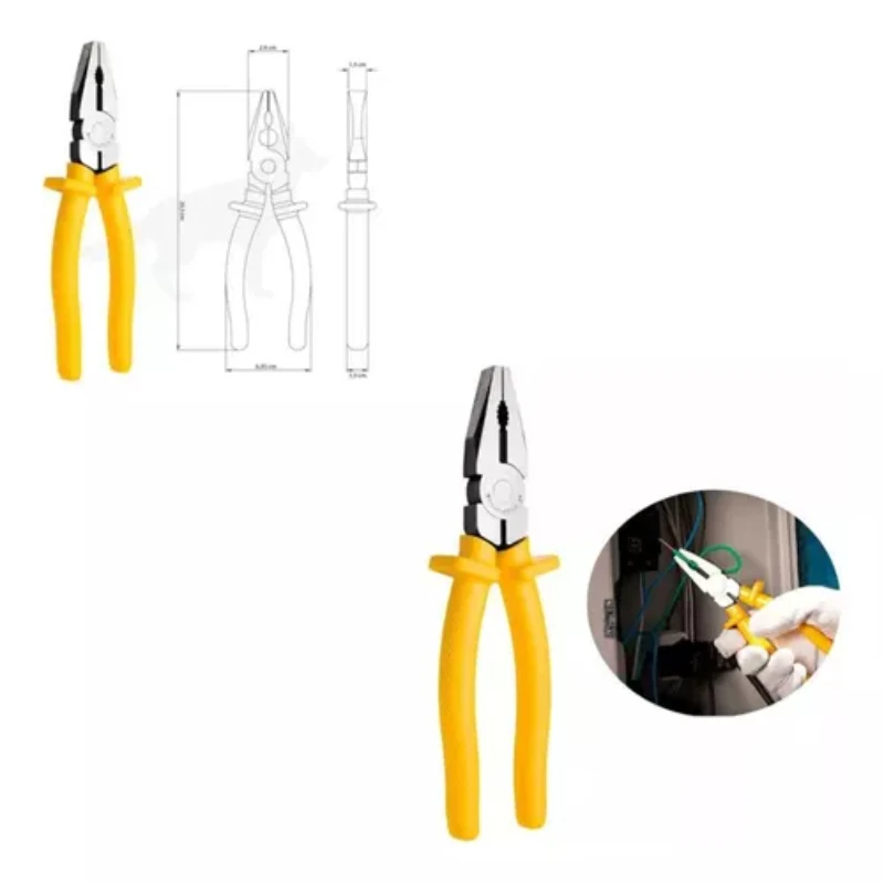 Alicate de reparo pequeno de 8 polegadas para trabalhos de construção