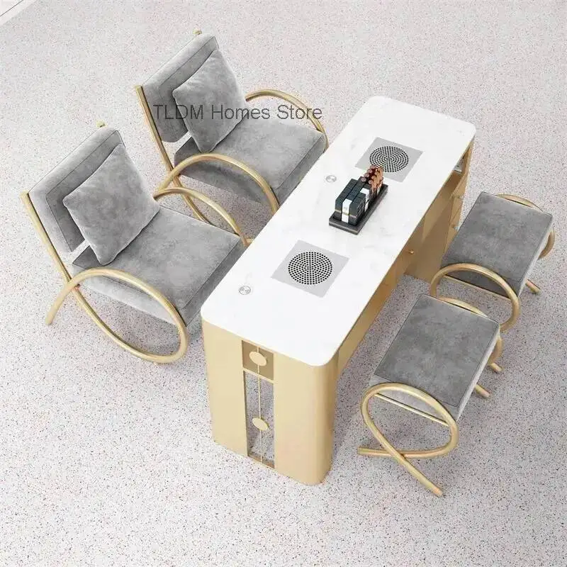 

Cleaner Modern FYMT Nail Nordic Multifunction Vacuum Luxury Storage Nail Tables Professional Table Aesthetictable Furniture Mesa