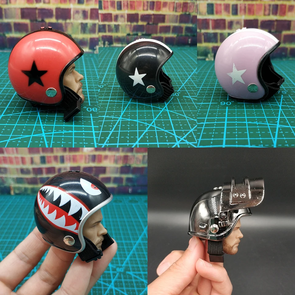 1/6 Scale Motorcycle Racing Helmet Hat Simulation Model Toy for 12" Action Figure Doll Accessory or for RC Car Accessory Toy - AliExpress 26 1/6 Scale Motorcycle Racing Helmet Hat Simulation Model Toy for 12" Action Figure Doll Accessory or for RC Car Accessory Toy - AliExpress 26