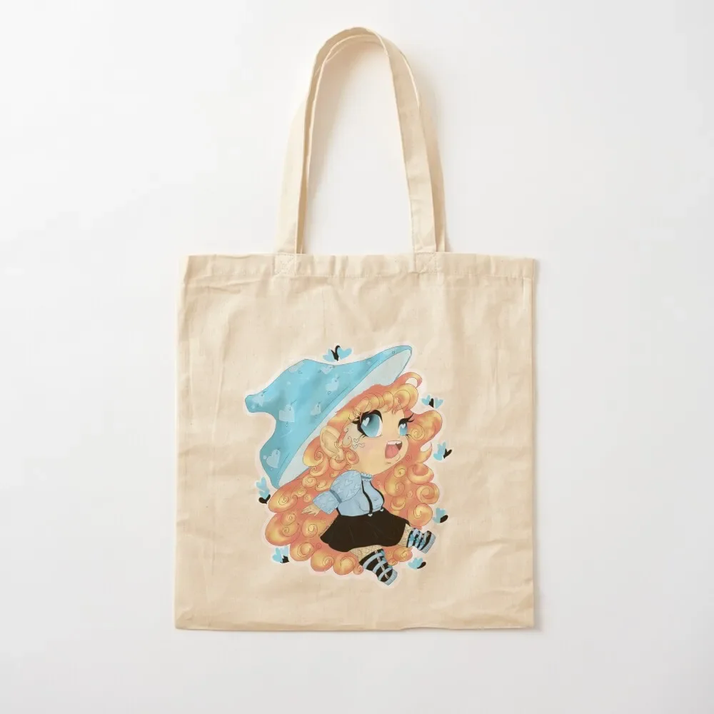 

Blue Mushroom Heart Goth Babe Tote Bag tote bags cloth bags hand bag ladies Woman shopper bag tote men