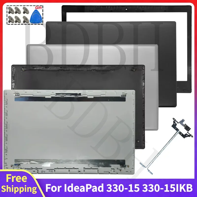 For IdeaPad 330-15 330-15IKB 330-15ISK 330-15IGM Replace Laptop Rear Lid Top Case LCD Back Cover Front Bezel Hinge Silver Black