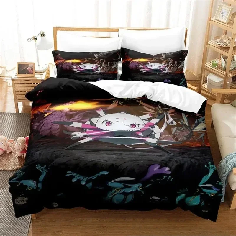 

Anime Kumoko So I'm a Spider So What 3D NEW Duvet Cover Pillowcase Bedding Set Adult Boy Girl Bedroom Decoration Single Double