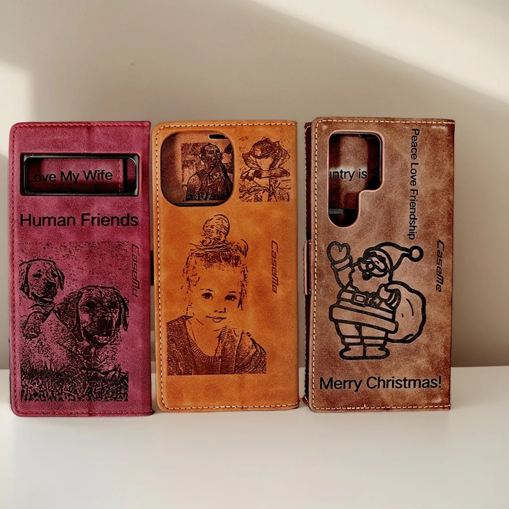 Engrave Customized Flip Phone Cover For OPPO A1 Pro A78 A96 K10 A76 F21/Find X6/Reno13 Pro/12 FS/10 Pro/8T/8Z/Realme 11 10 C55