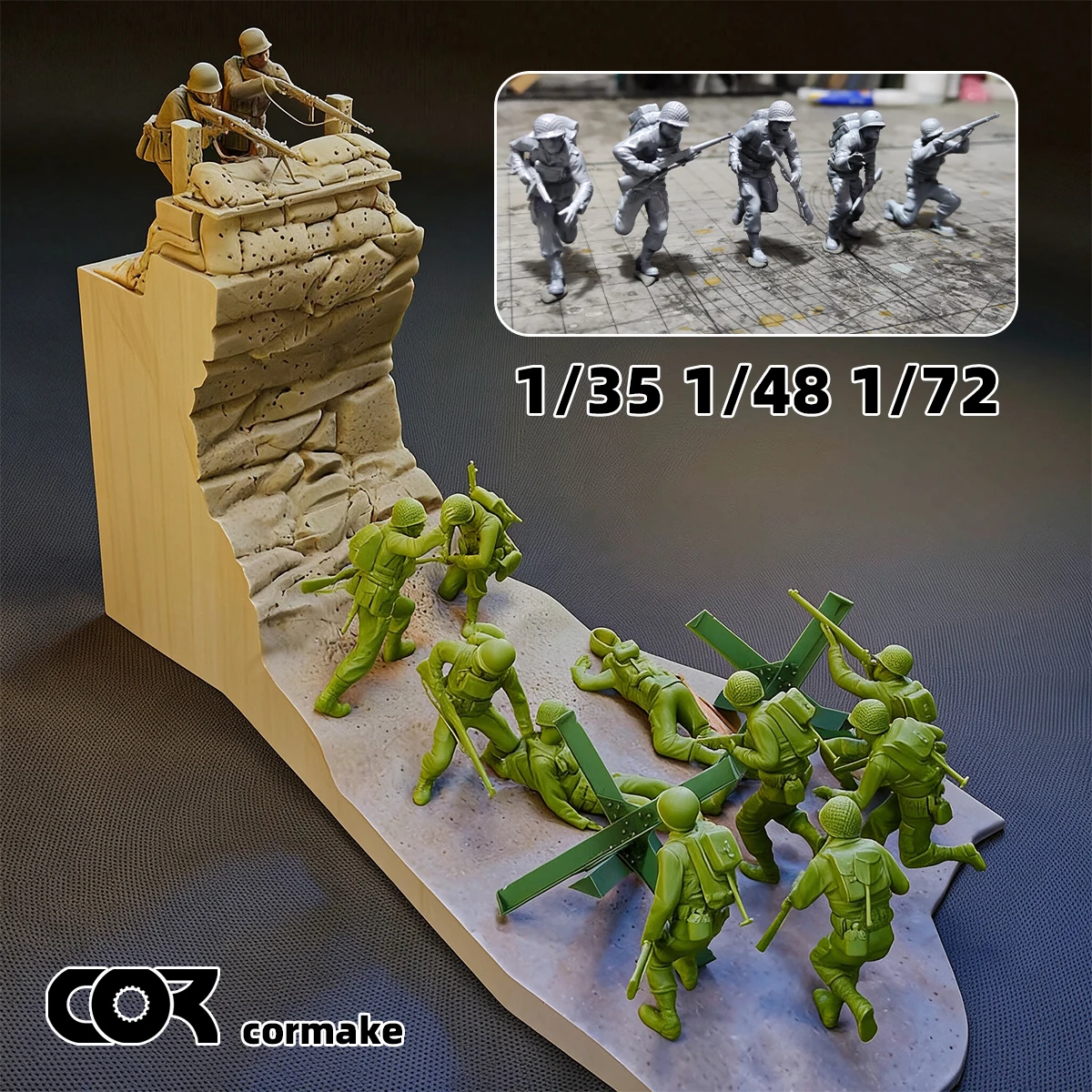 Model Kit Gunpla - 1/35 1/48 1/72 Ölçekli Model Kiti