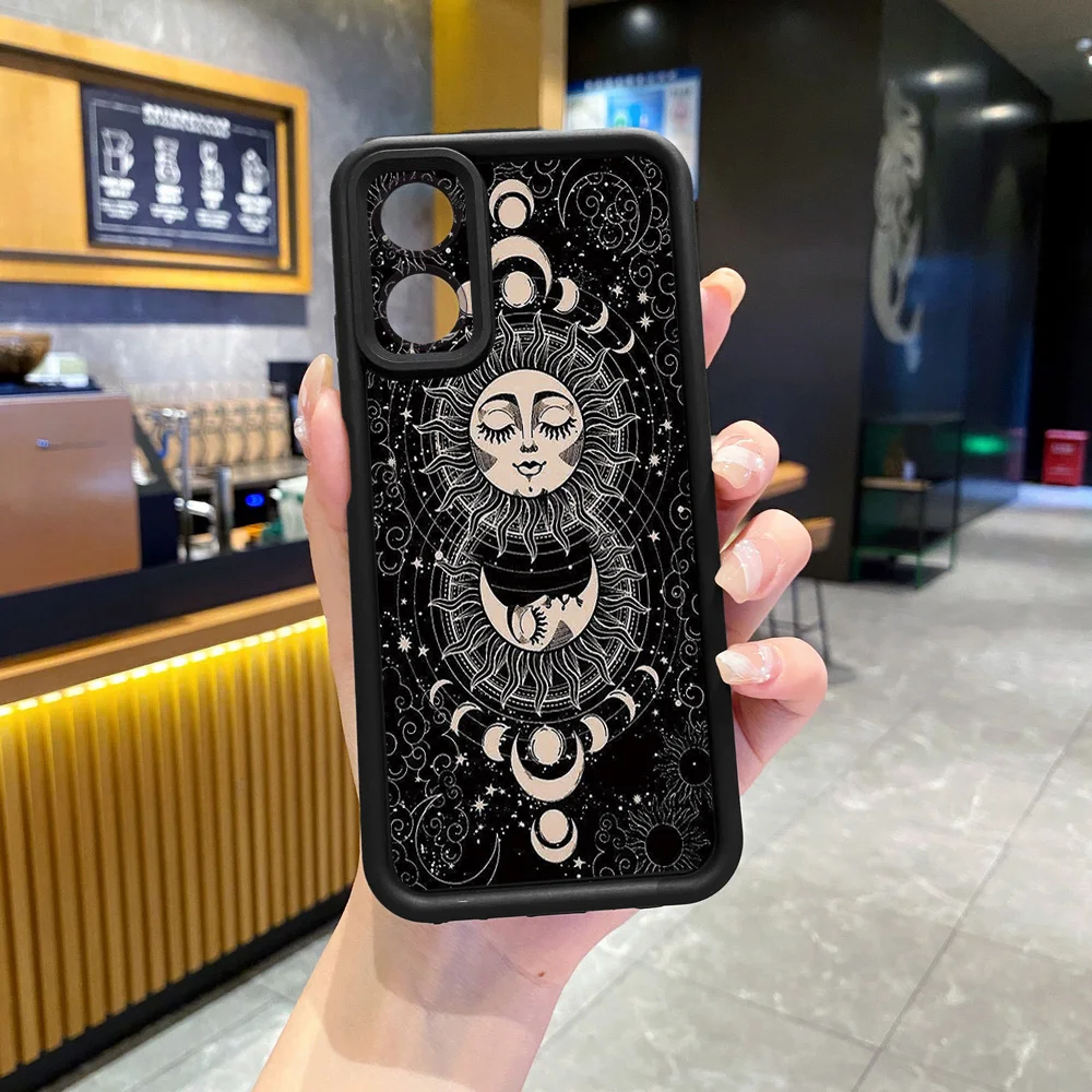 Für Realme C67 C53 C51 Note50 C21Y C25Y C33 C30 C35 9i Planet Sun Case Anti Drop Cover