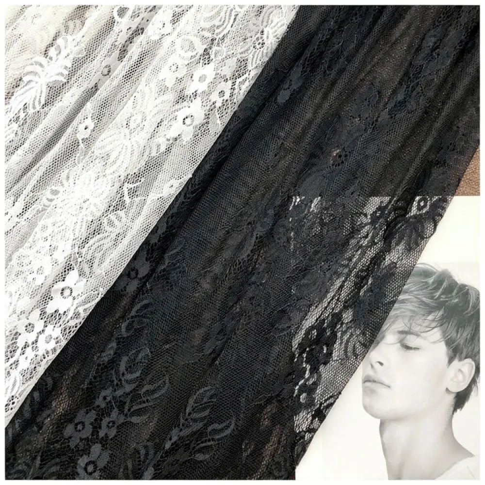 Breathable Lace Mesh Petticoat For Cheongsam Long White Underskirt Elegant A Line Slip Skirt Women Inner Dress Base Apparel