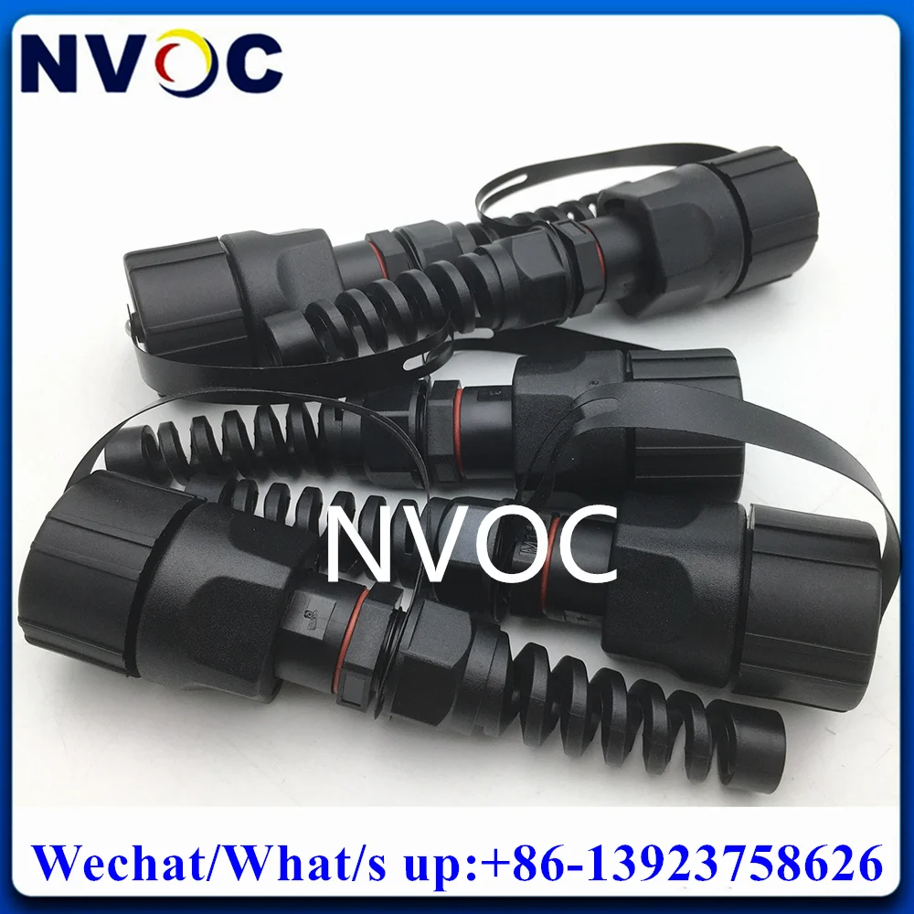 

5Pcs Outdoor FTTH FTTA IP67 Dust Cap ODVA PDLC DX Empty Fiber Optic Connector Without LC Adaper and LC Ceramic Ferrule