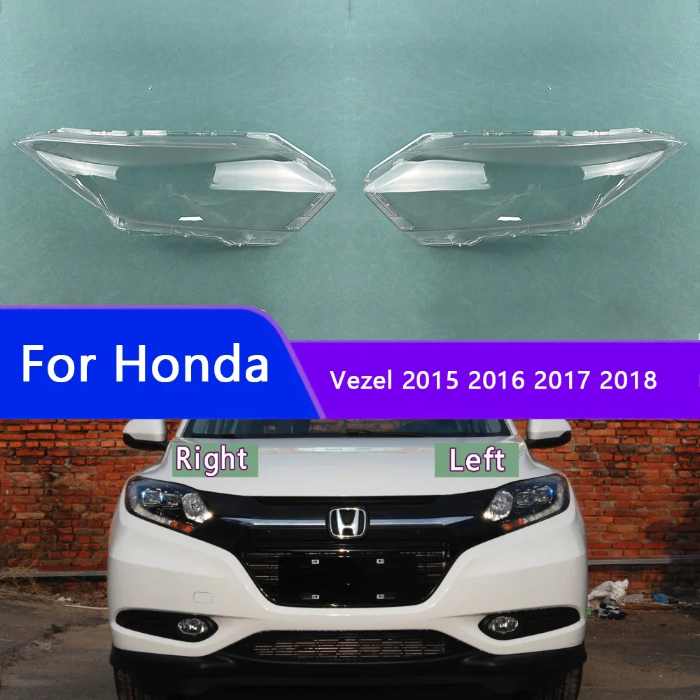 

Replace Original For Honda Vezel 2015-2018 Xenon Headlight Cover Shade Headlamp Shell Transparent Lampshade Case Lens Plexiglass