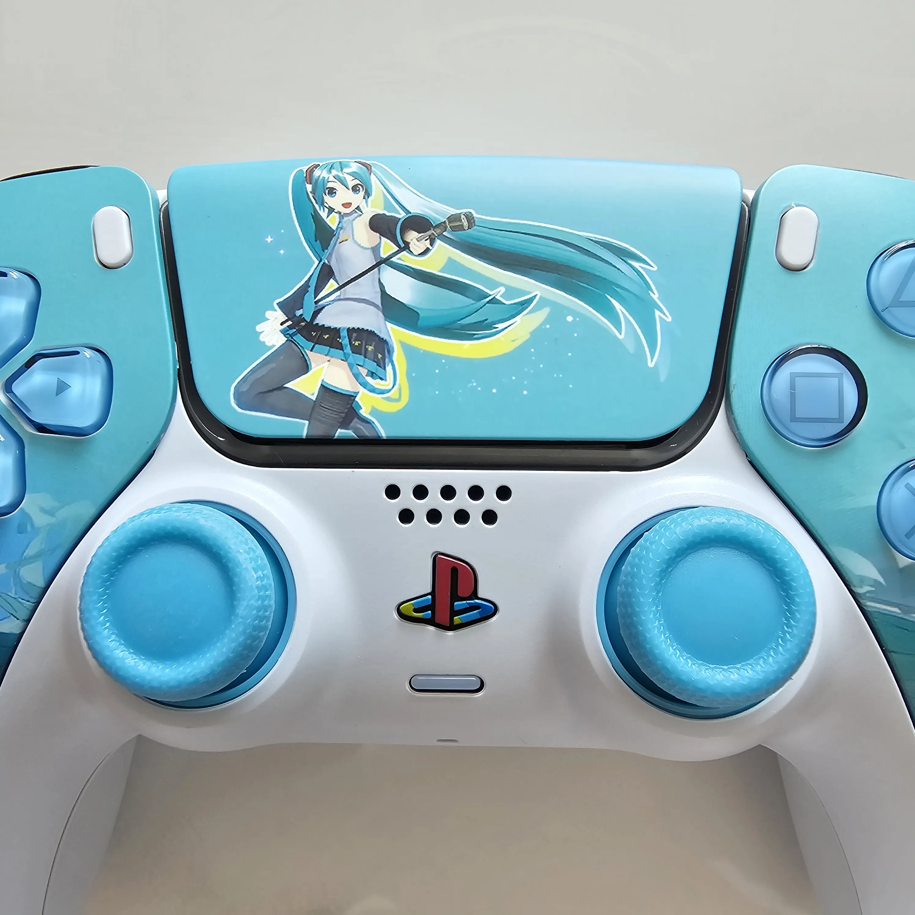Sony Ps5 Game Console Handle Original Custom Modified Ps5 Original Handle Ps5 Wireless Controller: Hatsune Miku