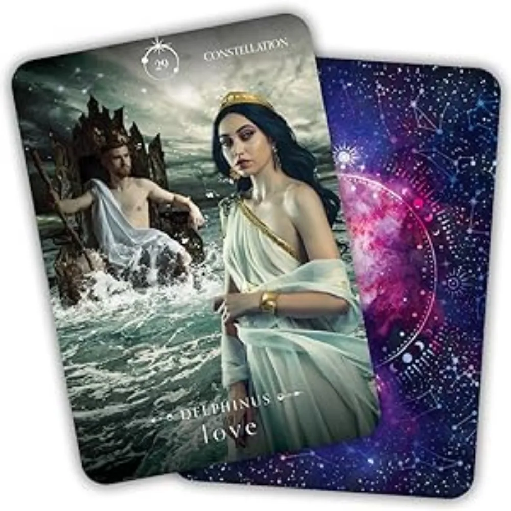 44 Pcs Cards Oracle of The Universe Divine Guidance From The Cosmos 10.4*7.3cm