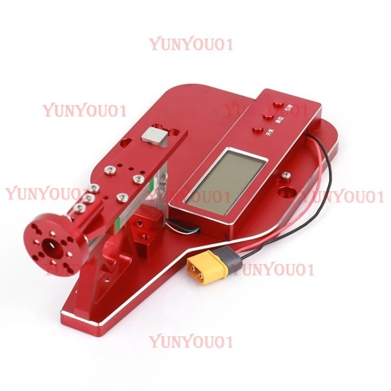 MT10PRO Model Aircraft Propeller, Motor Tension Test Bench 10KG Ducted Tension Meter Current Digital Display