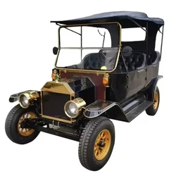 Golf Cart Two Rows and Five Seats Multimedia 10.3-inch Large Screen Scenic Tour Vintage Classic Golf Carts