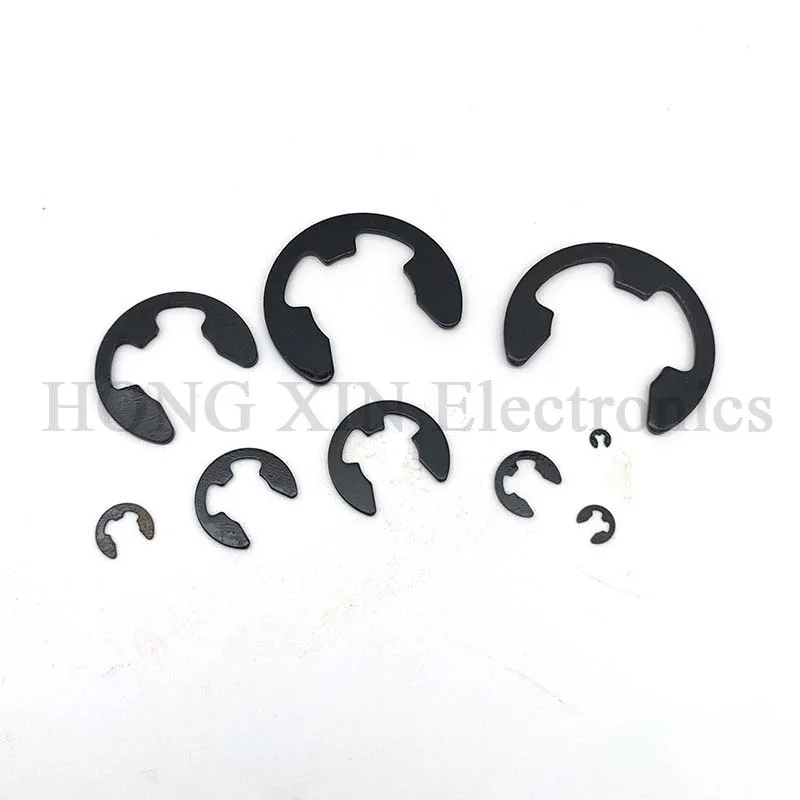 300PCS E-Clip Sortiment Metric Externe Halte Ringe Welle Halte Clips Washer (M 1,5-M22)