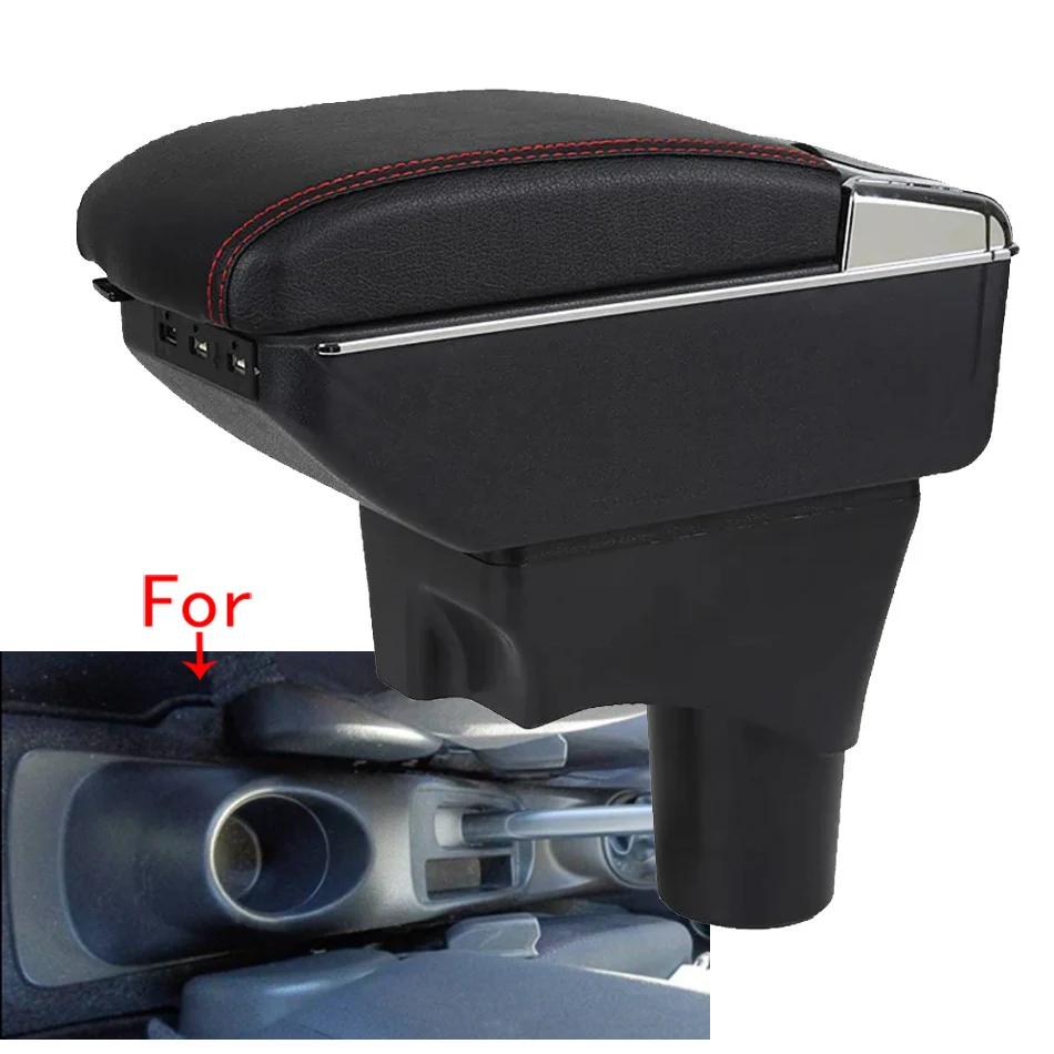 For Nissan Sunny Armrest Box For Nissan March Micra K13 Car Armrest Arm Storage Box Retrofit Parts Car Accessories 2010-2022