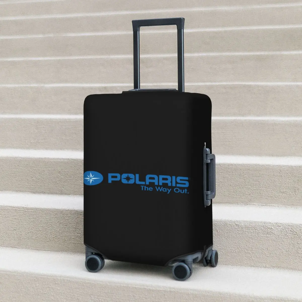 غطاء حماية مرن لحقيبة السفر بشعار Polaris مقاس 18-32 بوصة