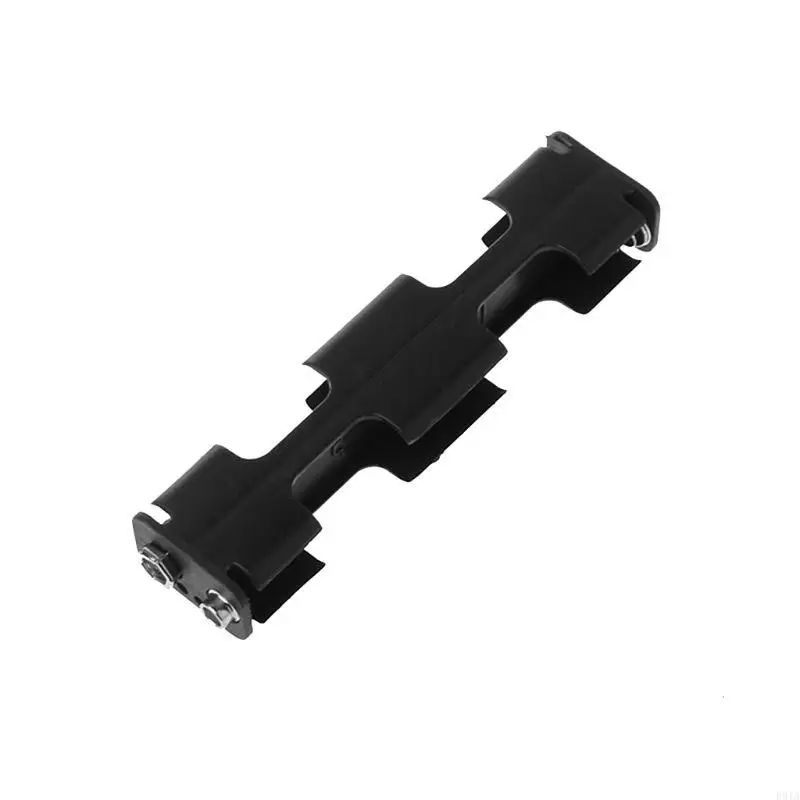 R91A Battery حامل 4x AA Back Long Strip للحالة 6V طبقات مزدوجة مربع 9V زر التخزين البلاستيك حاوية البلاستيك