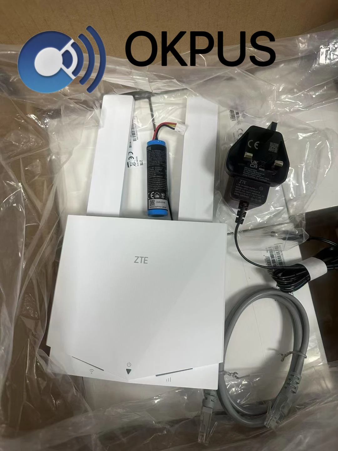 

OKPUS ZTE K12 4G Wireless Router 4G CPE CAT4 150Mbps with 2500Mah battery 4G WIFI router with SIM Slot