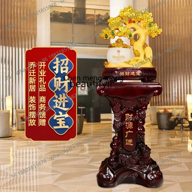 Fortune Tree Ornament Office Lucky Cornucopia Company, Hotel Lobby Floor Decoration