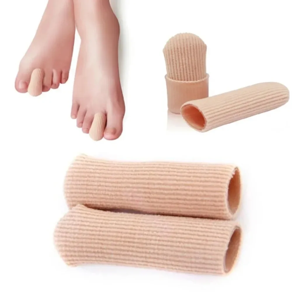 1 Pcs New Durable Gel Cap Finger Toe Blister Callouses Relief Tube Protector Small Foot Care Health Toe Health