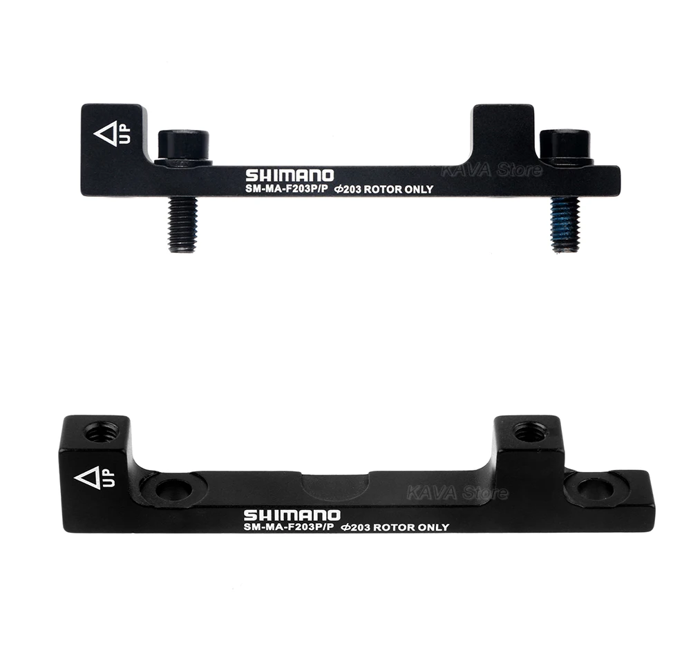 SHIMANO MTB Bremsscheibenadapter PM A 180 mm 203 mm Bremsscheibe Post Mount Konverter Ultraleichte Mountainbike-Teile – Detail 9
