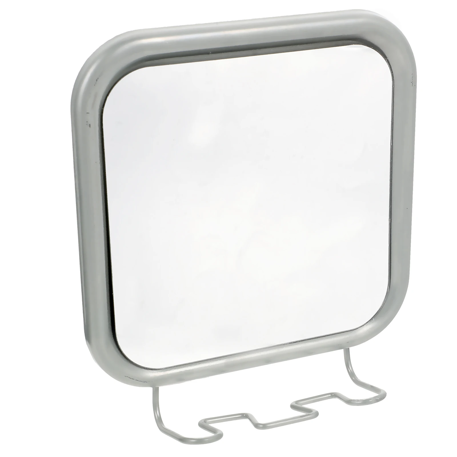 

Suction Cup Makeup Mirror 4 Pieces Anti Fog Shatterproof Bathroom Shower Vanity Wall Clear Glass Tile Hook Mount Small
