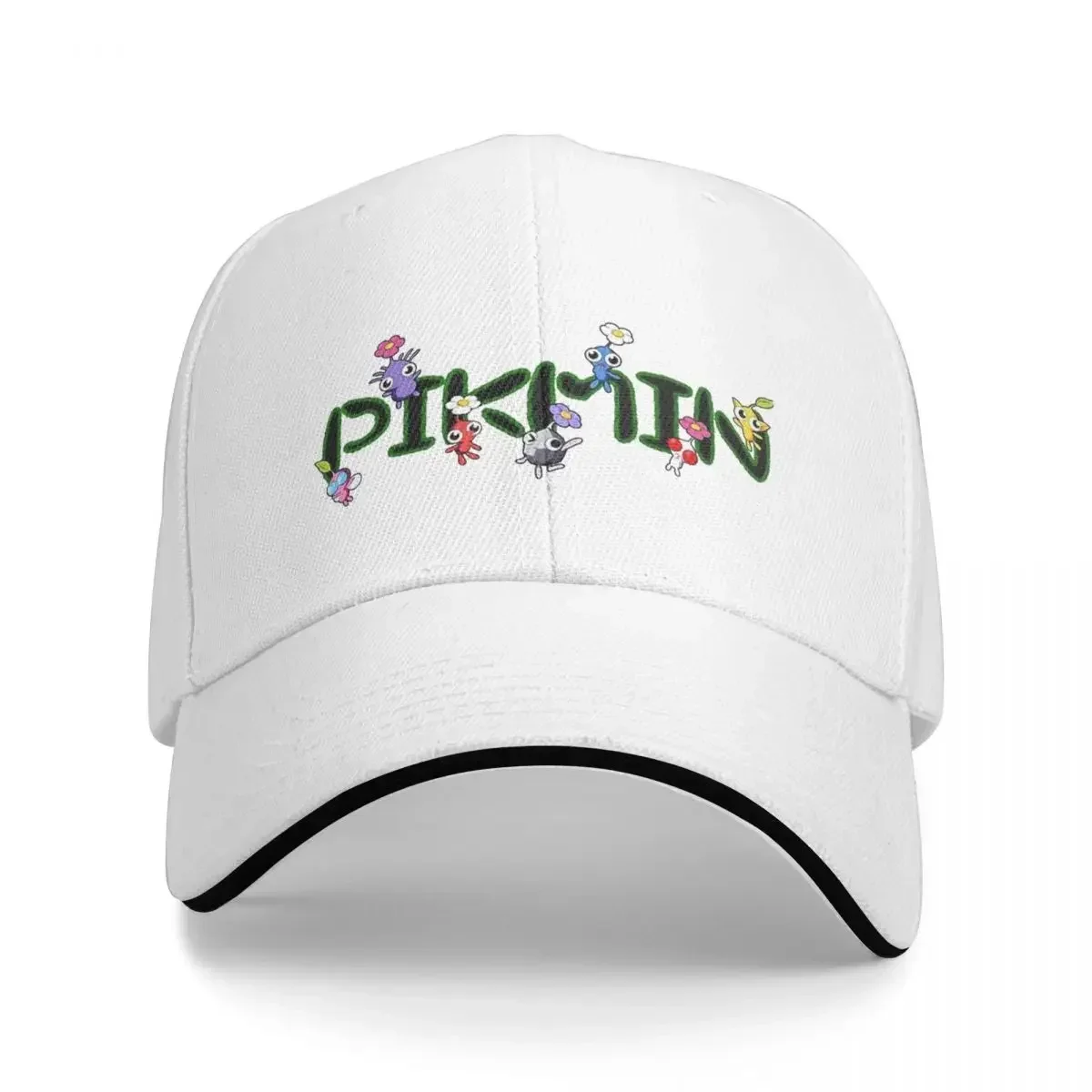 Cute Pikmin Family Baseball Cap Popular Cartoon Sandwich Cap Men Women Breathable Caps Hat Activities