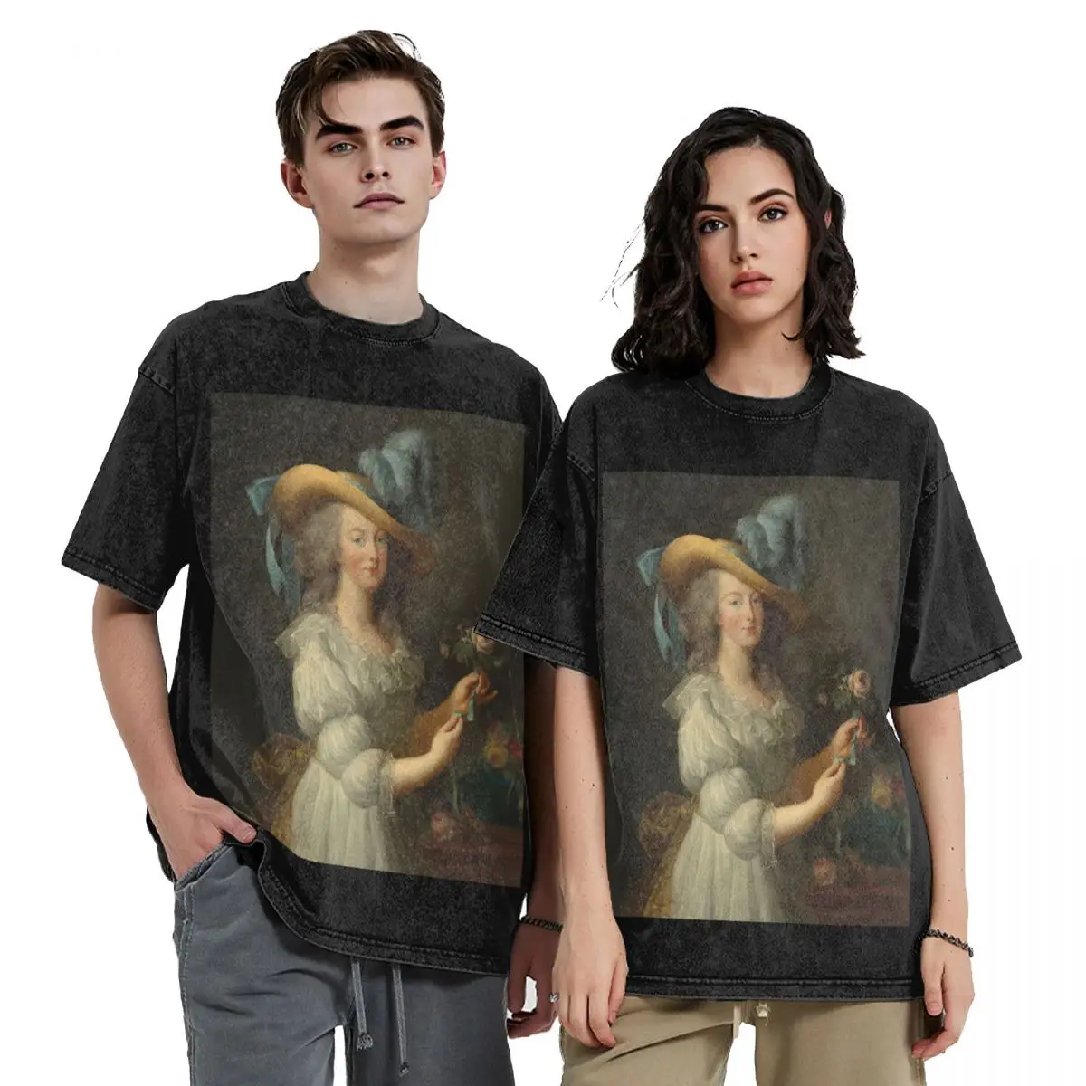 

Marie Antoinette in a Muslin dress - Louise élisabeth Vigée Le Brun T-Shirt funny gifts luxury t-shirt funny t shirts for men