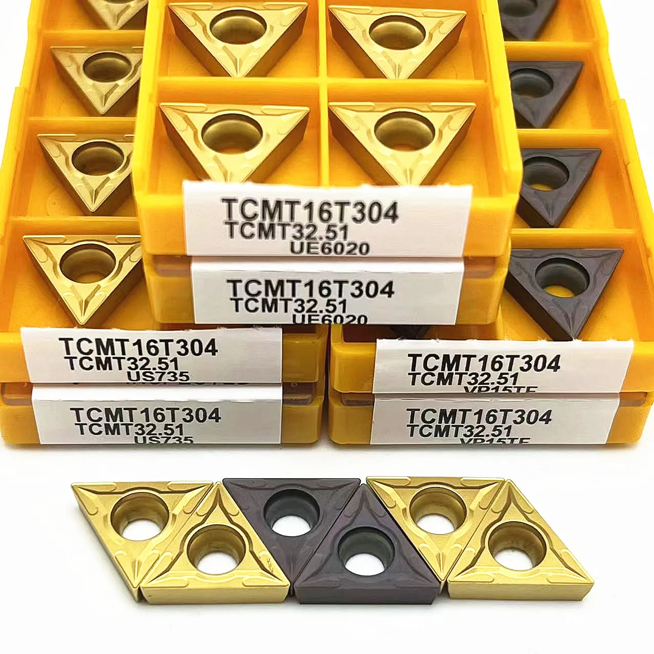 UE6020ตัด TCMT16T308 TCMT16T304ใบมีดเพชรเครื่องมือกลึงโลหะ CNC เครื่องมือกลึง S สามารถทำดัชนีเครื่องมือตัด16T304 tcmt