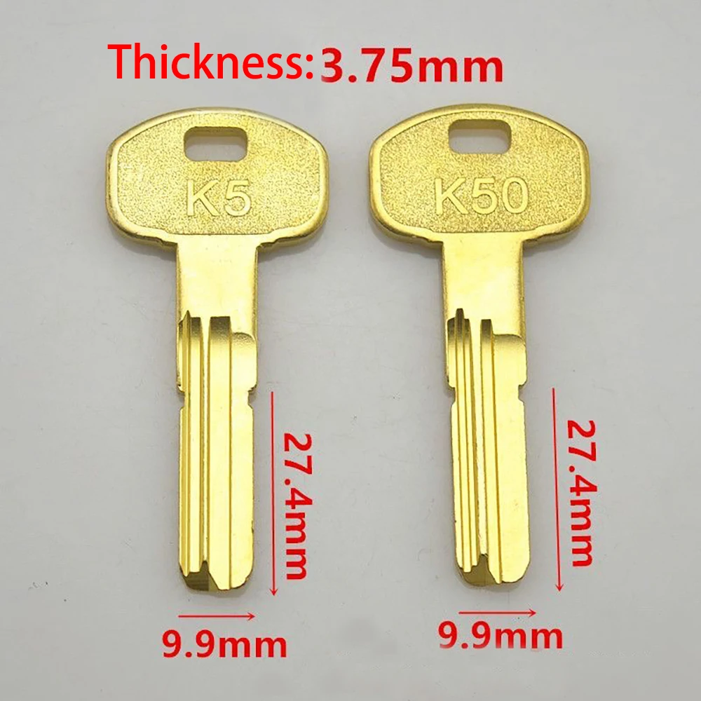 

1 шт. для итальянских и американских нескольких слотов K5 K50, перфорированные противоугонные дверные замки, заготовки для ключей, профессиональный слесарный инструмент