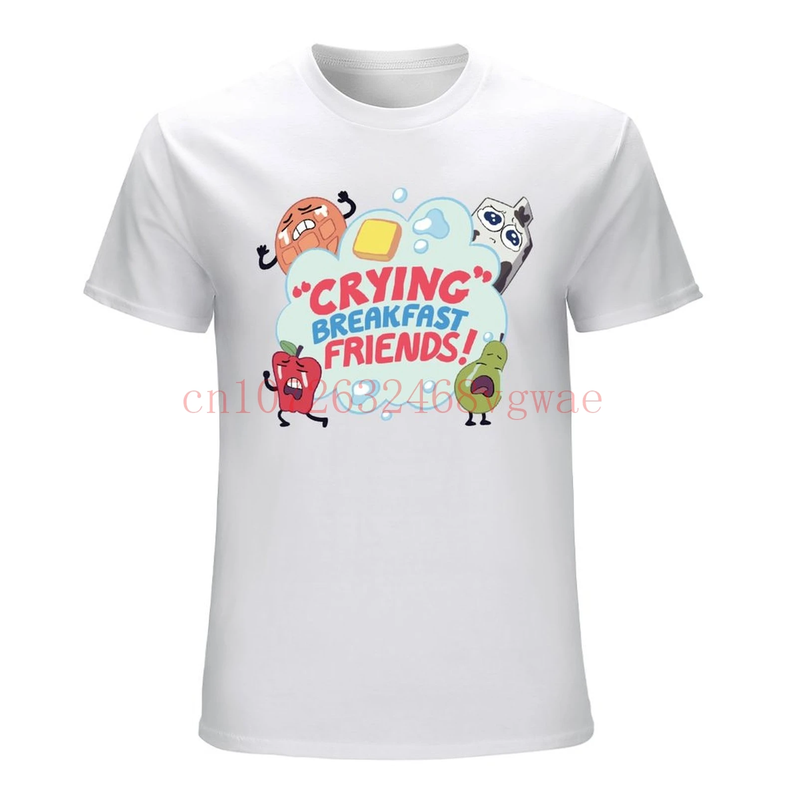 Футболка с рисунком «Вселенная Стивена» «Плачающий завтрак и друзья» Футболка с рисунком «Вселенная Стивена» «Плачающий завтрак и друзья»