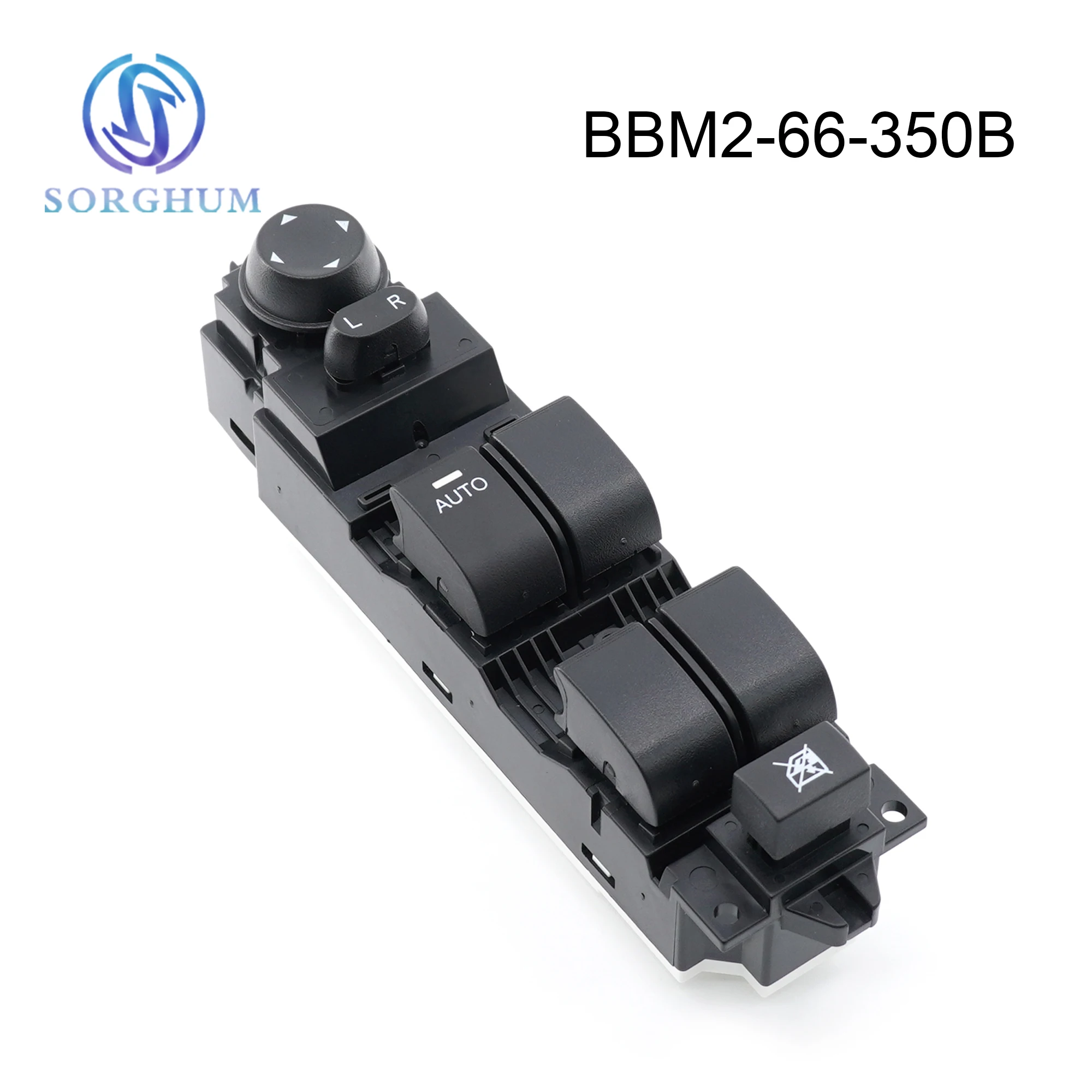 

Sorghum BBM2-66-350B LHD Front Left Electric Master Power Window Control Switch For Mazda 3 2010 2011 2012 2013 BBM266350B