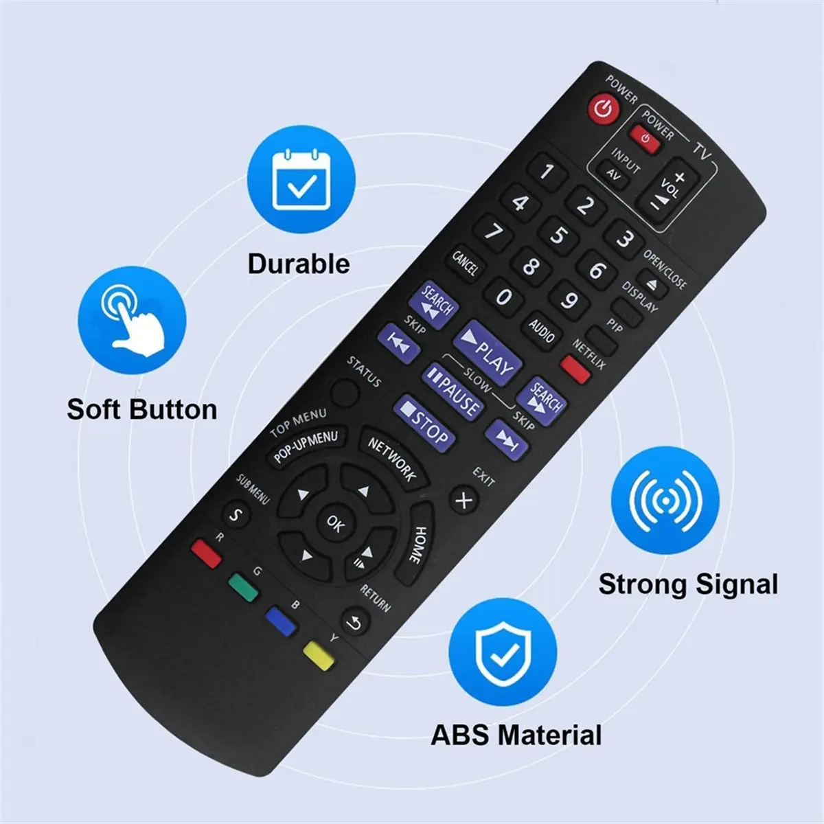 happyday~-n2qayb000575-controle-remoto-substituto-para-dvd-player-dmp-bd75-dmp-bd755-dmp-mst60-dmp-ms10-dmp-bdt210