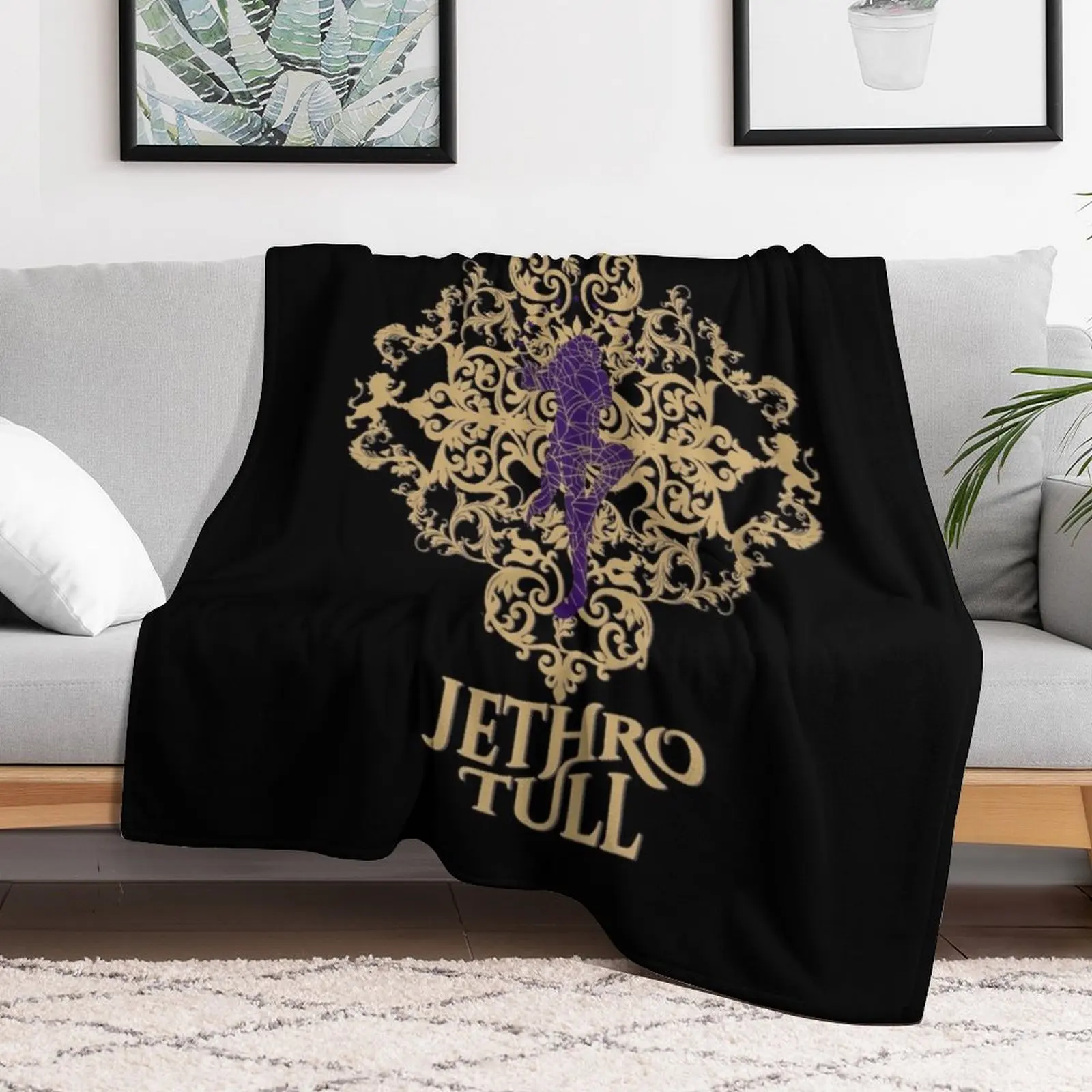 Jethro Tull - Aqualung Print Gift Men Throw Blanket Loose Flannel Blankets