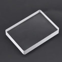 Omni Deck Glass Card Deck Ice Bound Card Magic Tricks Close Up Magic,Illusions Accessories Gimmicks Magician Poker Clear Block