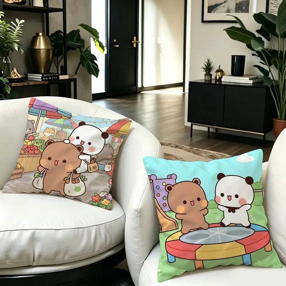 Cartoon Bubu And Dudu Pillow Anime Pillow Sofa Bed Head Pillow Cover Cushion Cover 45x45 cm Fashion