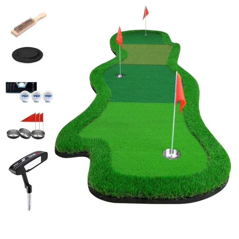 Indoor golf green multi-speed putter driver 1*4 meters professional practice