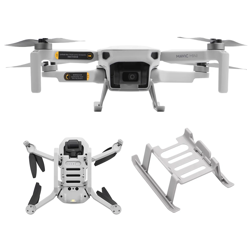 Quick Release Landing Gear for DJI Mavic Mini 1/2/SE Support Leg Height Extender Expansion Protector for Mavic Mini 2 Accessory