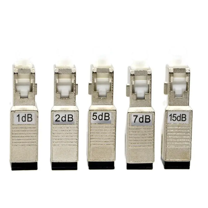 

10PCS NEW Optic Fiber Connector SC-SC Fiber Optic Attenuator SC Optical Attenuator 1dB~15dB Free Shipping Special Wholesale