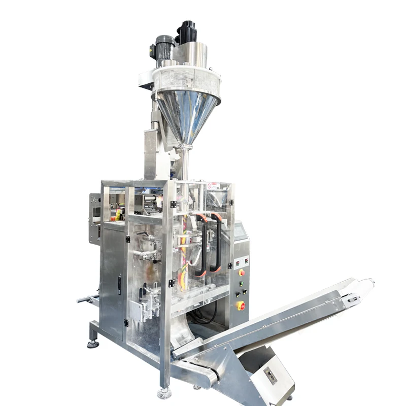 Automatic Feeding and Sealing Granule Filling Machine Food Powder Plastic Packaging Weighing Vertical Granule Packing Machine