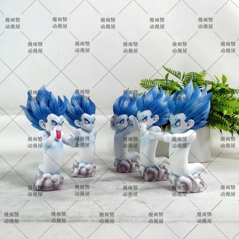 

Реплика фигурок GK Ghost Team из Dragon Ball, около 15 см, Готенкс, аниме-атрибутика, декор для ПК, коллекция для фанатов аниме