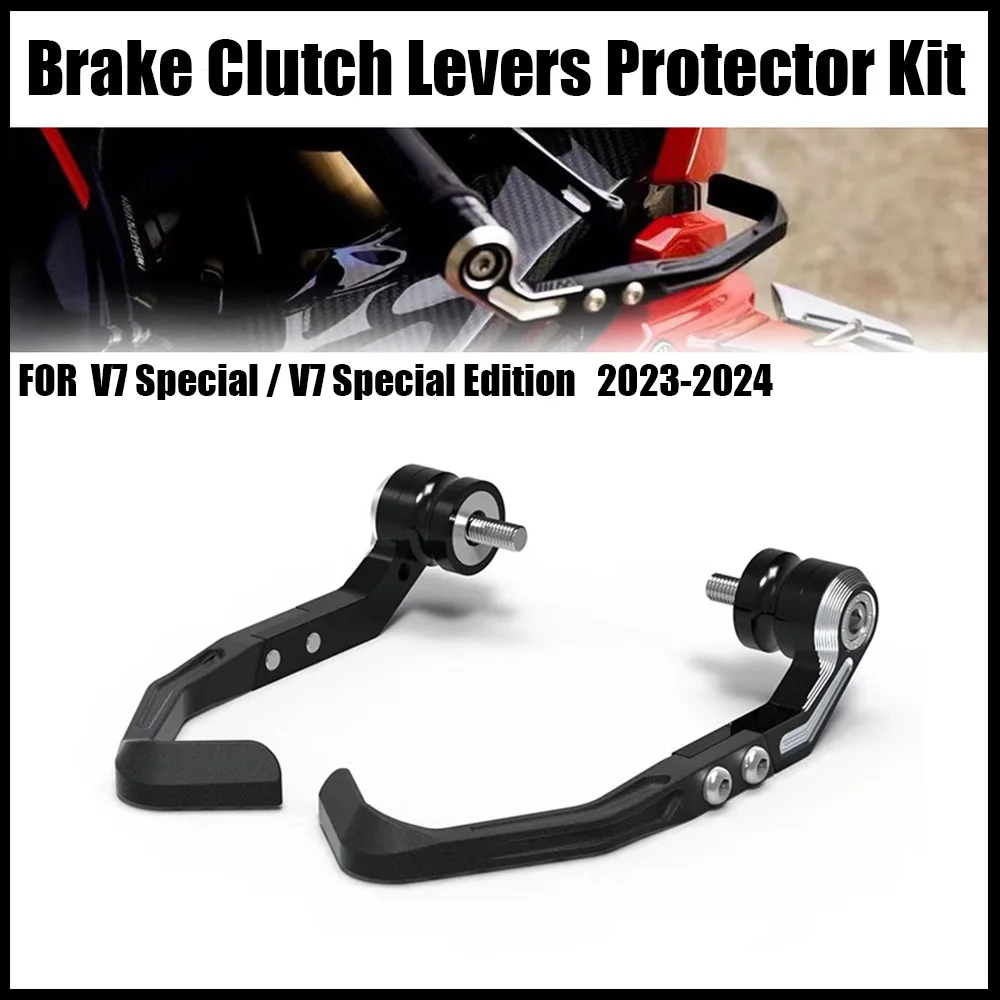 

Motorcycle For Moto Guzzi V7 Special / V7 Special Edition 2023-2024 Brake and Clutch Lever Protector Kit