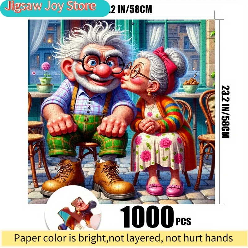 

Пазл на тему отношений для пар и семей, 500/1000 элементов - Сложные и привлекательные персонажи (500/1000 элементов) - Уютная игра для совместного досуга