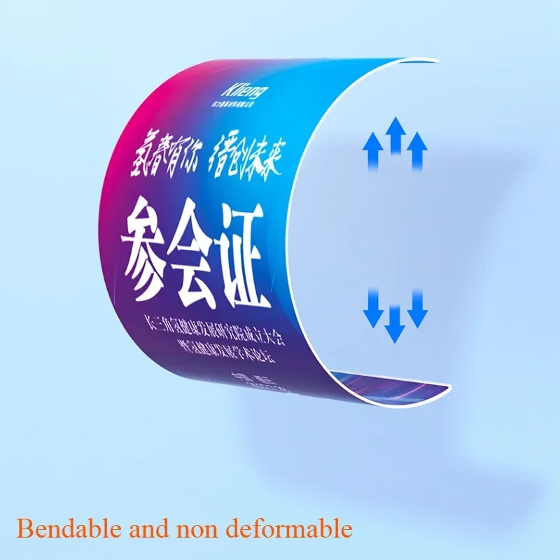 100pcs Free PVC ID Badge Cards Printing Personalized LOGO Business Plastic Name Card Exhibition VIP Card Full Colorful Printing