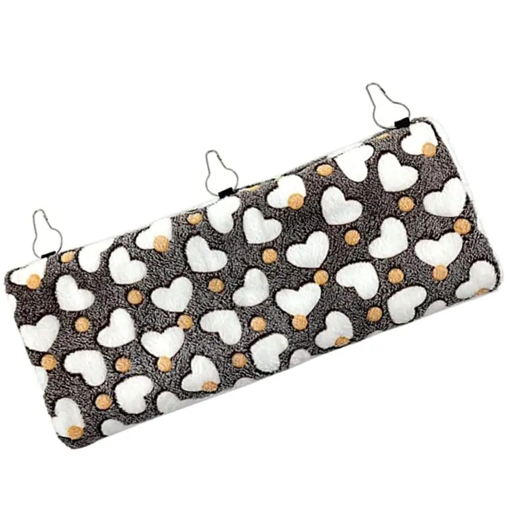 

Pet Cotton Nest Soft Fleece Hammock Bedding Small Animal Cage Tunnel Warm Cozy Resting Hamster Squirrel Chinchilla Guinea Pig